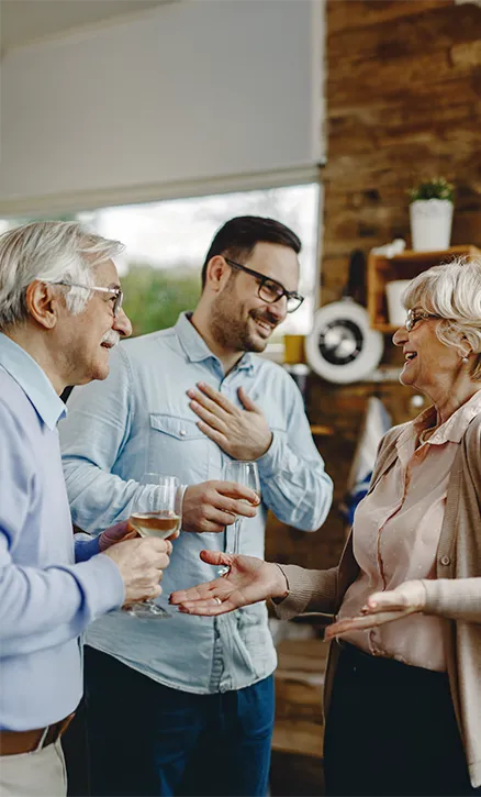 Person standing at a crossroads looking thoughtful — symbolizing midlife career change